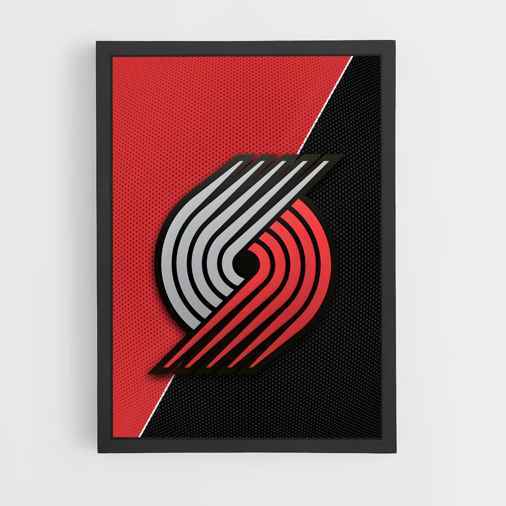 Poster Trail Blazers Spirit – affiche Basketball (vue 2)